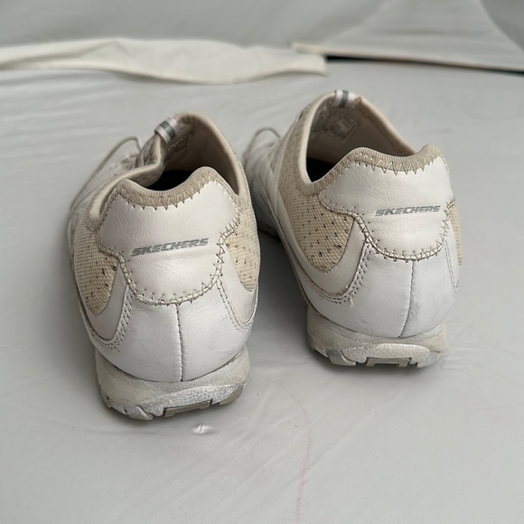 Skechers Y2K white slip on sneakers 9.5 - Picture 3 of 7